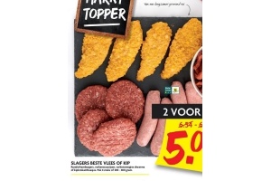 slagers beste vlees of kip