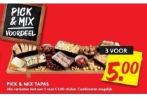 pick en mix tapas