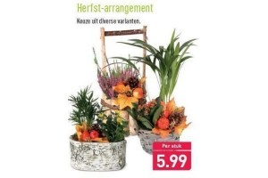 herfst arrangement