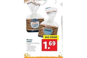 ons en pond stroopwafels 400 gram