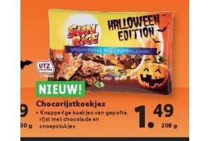 chocorijstkoekjes