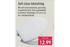 soft close toiletzitting