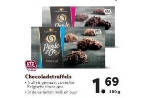 chocoladetruffels