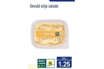 gevuld eitje salade