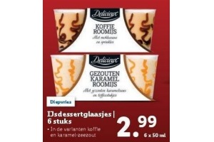 ijsdessertglaasjes