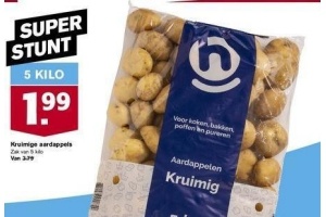 kruimige aardappels