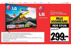 lg ultra hd 4k smart tv 43un7100