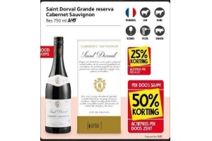 saint dorval grande reserva cabernet sauvignon