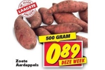 zoete aardappels