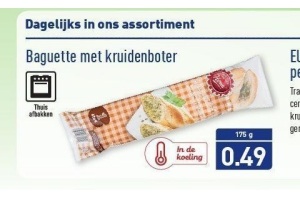 baguette met kruidenboter