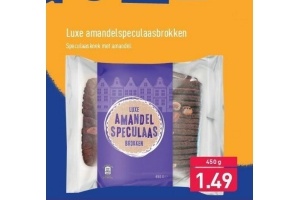 luxe amandelspeculaasbrokken