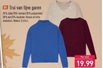 Truien & vesten aanbieding deze week november 2020 Beste.nl dames vest folder aanbieding bij Aldi details