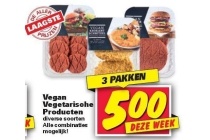 vegan vegetarische producten