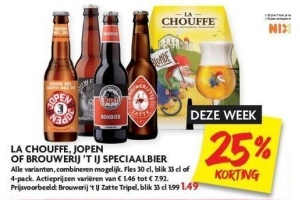 la chouffe jopen of brouwerij t ij speciaalbier
