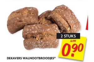 dekavers walnootbroodjes