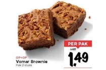 vomar brownie 2 stuks