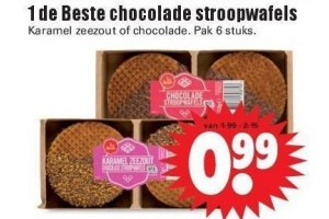 1 de beste chocolade stroopwafels