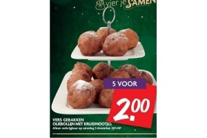 oliebollen met kruidnoten