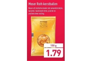 moser roth kerstballen