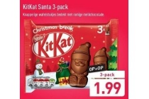 kitkat santa 3 pack