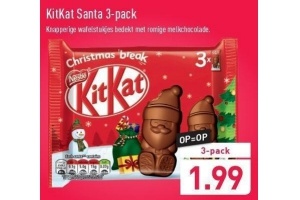 kitkat santa 3 pack