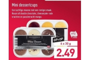 mini dessertcups