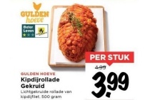 gulden hoeve kipdijrollade gekruid