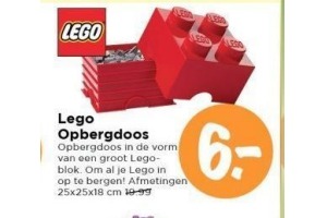 Lego opbergdoos nu voor €6,00 Beste.nl