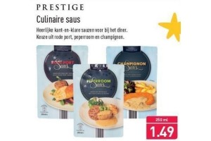 culinaire saus