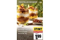 herman verse chocolademousse xl
