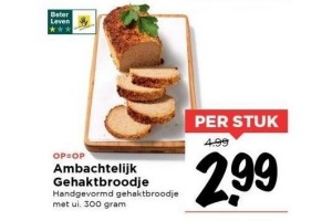 ambachtelijk gehaktbroodje