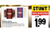 herman verse chocolademousse xl