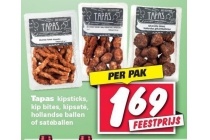 tapas nu voor maar eur1 69