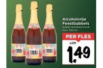 alcoholvrije feestbubbels