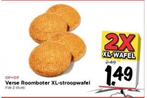 verse roomboter xl stroopwafel