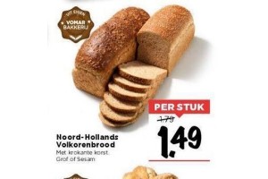 noord hollands volkorenbrood