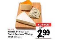 reuze brie saint paulin of viking blue