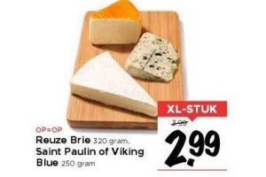 reuze brie saint paulin of viking blue