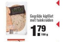 gegrilde kipfilet met tuinkruiden