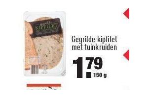 gegrilde kipfilet met tuinkruiden