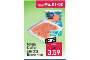 golden seafood gerookte noorse zalm