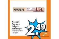 nescafe farmers origins koffiecups