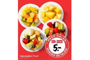 gesneden fruit