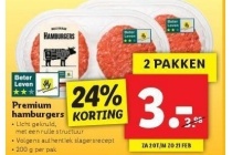 premium hamburgers