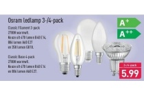 osram ledlamp 3 4 pack
