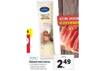 salami met noten