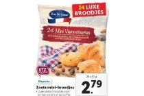 zoete mini broodjes