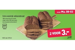 extra vezelrijk volkorenbrood