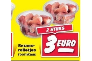 serano rolletjes roomkaas