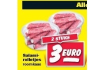 salami rolletjes